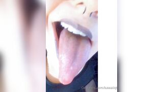 Kawaiiqt ✨that wet tongue stuff you guys like _✨ tongue dancing and ahegao post xxx onlyfans porn videos