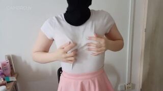 AyakiOfficial - Striptease And Masturbation In Cute Outfit