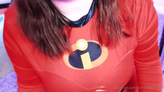 Bonsaibon watch me as an incredible fuck and suck off mr incredible xxx onlyfans porn videos