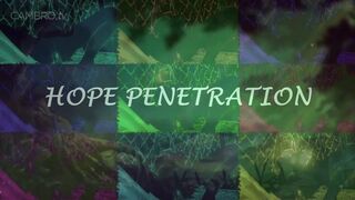 Hope penetration big dildo in public