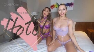 Nicoledoshi - Hotel JOI Edging Challange ft.Alix Lynx