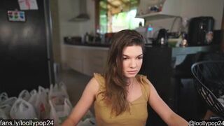 Dulce Maria masturbation on stairs snapchat premium porn videos