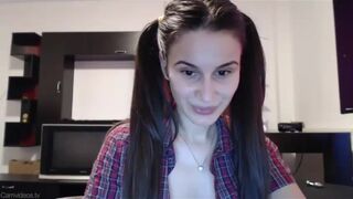 Kittyxkum spreading pussy lips while having anal plug snapchat premium porn videos